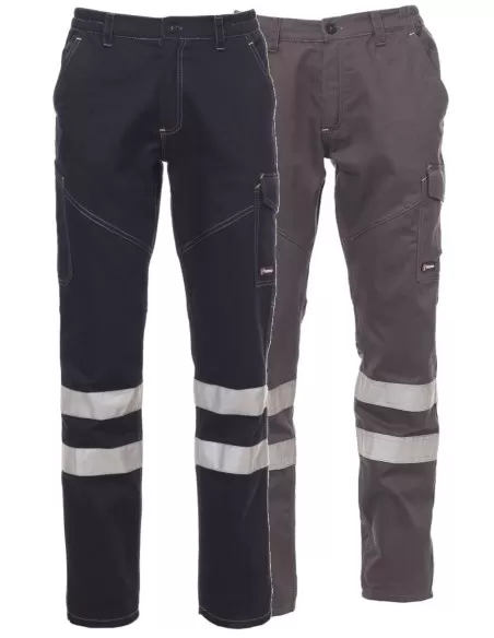 Pantalon De Travail D'Hiver Unisexe Avec Bandes Réfléchissantes Payper Worker Winter Reflex