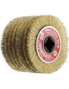 Rullo Per Satinatrice 100X70X0,30 Mm In Acciaio Ottonato Sit 1368