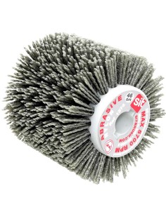 Rullo Punzonato Per Satinatrice 100X100X1,5Mm 46Gr In Nylon Abrasivo Sit 1374