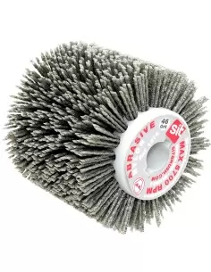 Rullo Punzonato Per Satinatrice 100X100X1,5Mm 46Gr In Nylon Abrasivo Sit 1374