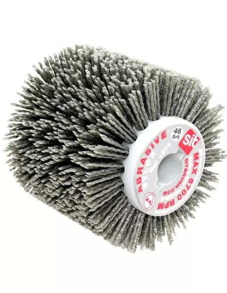 Rullo Punzonato Per Satinatrice 100X100X1,5Mm 46Gr In Nylon Abrasivo Sit 1374