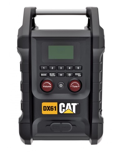 Site Radio Dab Avec Bluetooth 18V Cat Dx61B Corps Machine Seul
