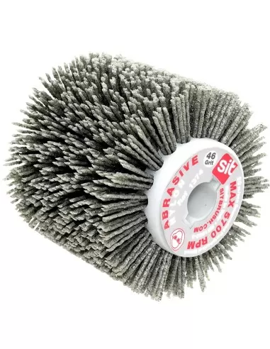 Rullo Punzonato Per Satinatrice 100X100X1,5Mm 60Gr In Nylon Abrasivo Sit 1375