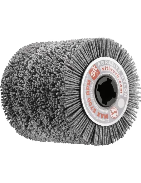 Rullo Per Satinatrice 100X100X1,5Mm 60Gr In Nylon Abrasivo Sit 1389