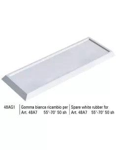 PIŽêCE DE RECHANGE CAOUTCHOUC BLANC SIGMA 48AG1 55€- 70€ 50 SHORE POUR SIGMA 48A7