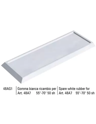 PIŽêCE DE RECHANGE CAOUTCHOUC BLANC SIGMA 48AG1 55€- 70€ 50 SHORE POUR SIGMA 48A7