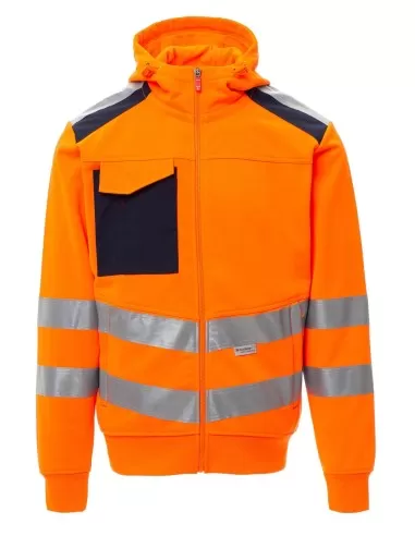 Sweat-Shirt Puor Homme Haute Visibilité Avec Capuche, Payper Leader