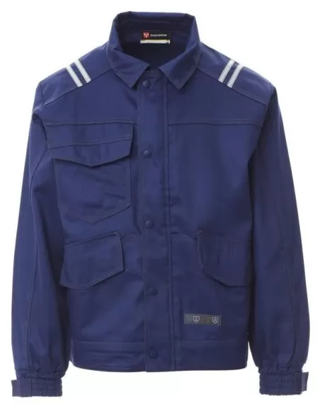 Veste Légère Detravail En Coton Quadrivalent Ignifuge Antistatique Acide Payper Protector 2.0