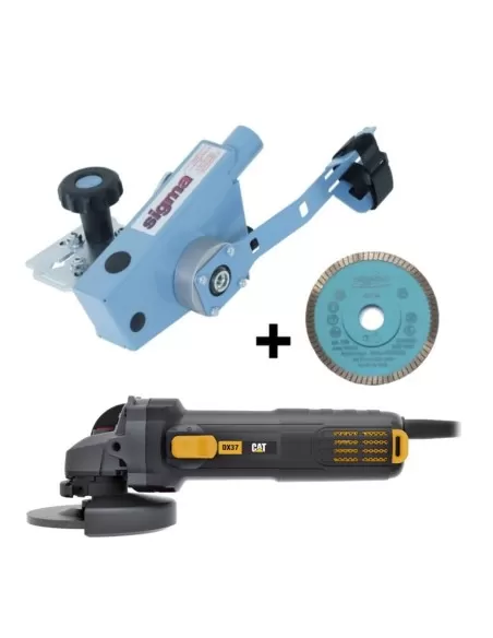 1 - Sigma 38f11d kera-flex ext + disc 75b + meuleuse d'angle cat dx37