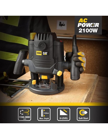 Fraiseuse Verticale 2100W Cat Dx89