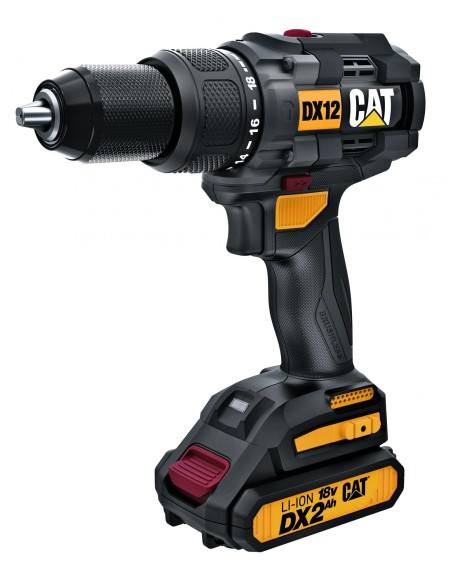 Le Kit Comprend La Perceuse À Impact Dx12 La Meuleuse Dx31B Les Caisses Et Les Piles 18V Cat