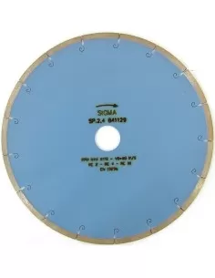 DISQUE DE DIAMANT SIGMA 79C Ž&yuml;250 TROU 30 mm EPAISSEUR 2,5mm POUR LA COUPE HUMIDE