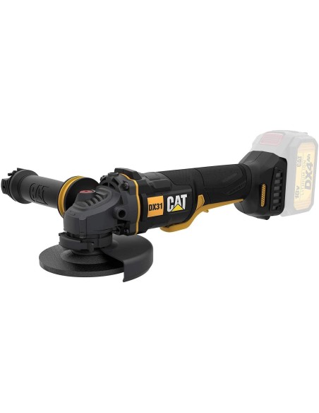 Meuleuse D'Angle Brushless 18V Cat Dx31B Avec 2 Batteries 4.0Ah