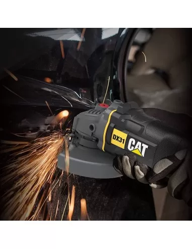 Meuleuse D'Angle Brushless 18V Cat Dx31B Avec 2 Batteries 4.0Ah