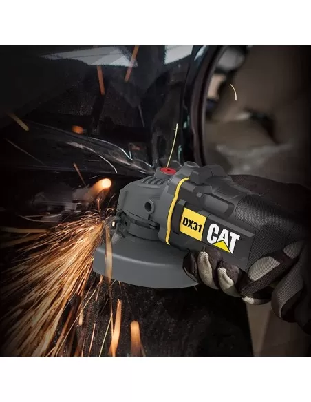 Meuleuse D'Angle Brushless 18V Cat Dx31B Avec 2 Batteries 4.0Ah