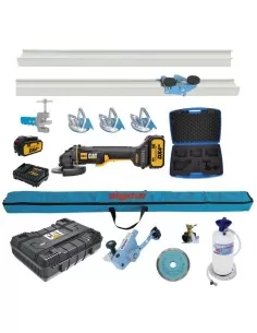 1 - Coupe carreaux Sigma 8ae2 332cm +keraflex ext +waterkit +meuleuse angle cat dx31b