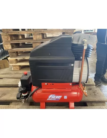 5 - Compressore Aria Lubrificato 6Lt 0,8Hp 400V Fiac Boboair Gms 100