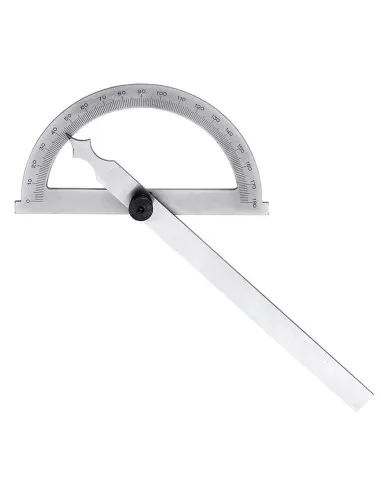 Goniometre simple 80 - 120 mm Simple protractor 80 - 120 mm Fervi g006/120