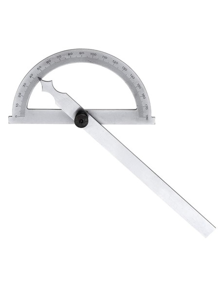Goniometre simple 80 - 120 mm Simple protractor 80 - 120 mm Fervi g006/120
