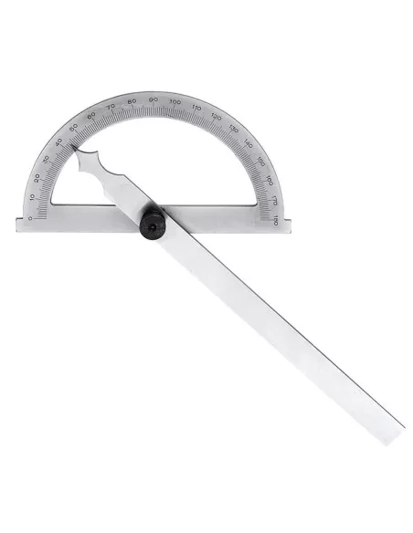 Goniometre simple 80 - 120 mm Simple protractor 80 - 120 mm Fervi g006/120
