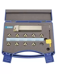 Kit d'outils filetage 25 mm x exterieur x tour a metaux