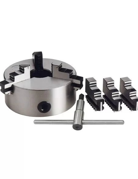 Mandrin mors concentriques pour tour metaux tournage žÿ125 fervi m049/125