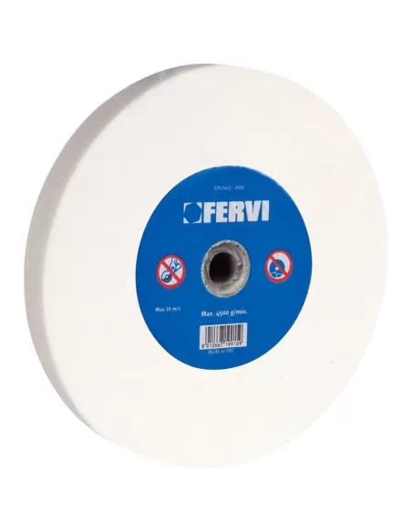 Meule abrasive blanc corindon pour meuleuse fervi mb01/60