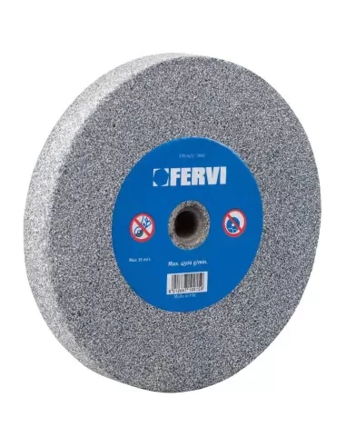 Meule abrasive gris corindon pour meuleuse fervi mg02/36