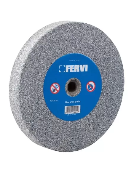 Meule abrasive gris corindon pour meuleuse fervi mg06/80