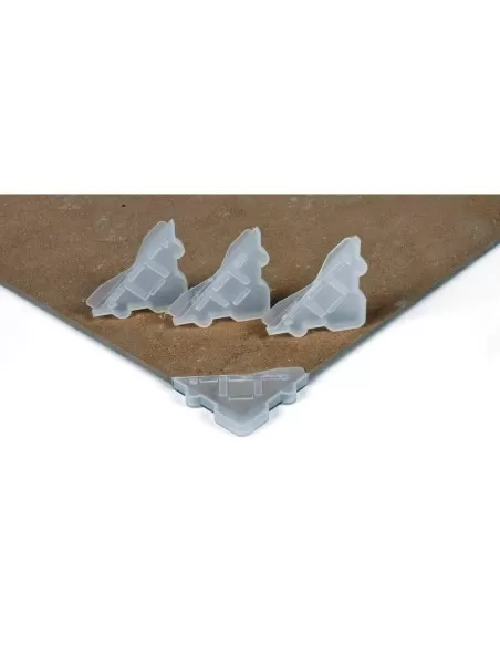 SET 4 PROTECTEURS D'ANGLE POUR CARREAUX ŽëPAISSEUR 3-4 MM MONTOLIT CORNER