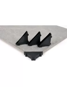 SET 4 PROTECTEURS D'ANGLE POUR CARREAUX Ž&euml;PAISSEUR 10-12 MM MONTOLIT CORNER