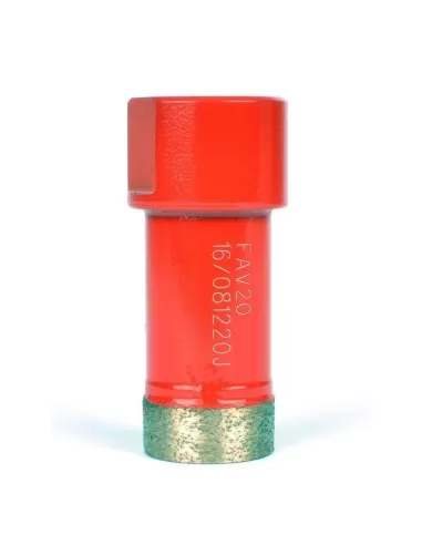 FRAISE DIAMANTŽëE POUR PERŽçAGE AVEC EAU MONTOLIT SINTERIZED FAV20