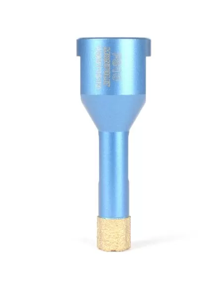 FRAISE DIAMANTŽëE POUR PERŽçAGE A SEC ET EAU Žÿ 10 MONTOLIT MONDRILLO FS10