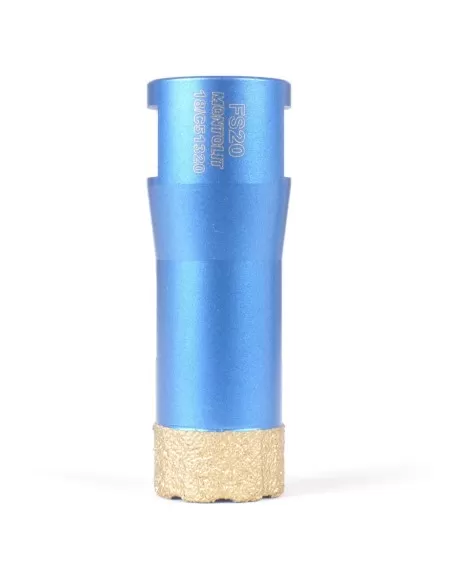 FRAISE DIAMANTŽëE POUR PERŽçAGE A SEC ET EAU Žÿ 20 MONTOLIT MONDRILLO FS20