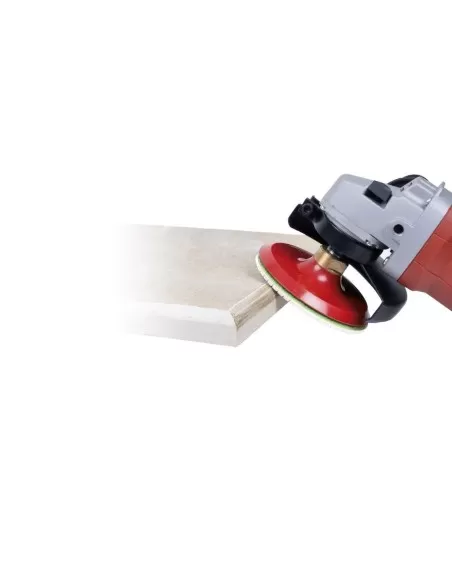 PLATEAUX DE PONŽçAGE Žÿ 100 M14 POUR REMORQUAGE MEULE AVEC VELCRO MONTOLIT PDR