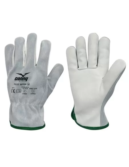 Gants De Travail Securité Mecaniques Avec Dos En Croûte Payper Pilot 50Top