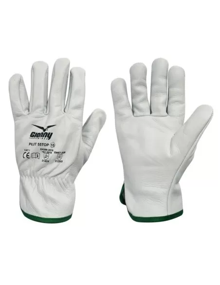 Gants De Travail En Fleur Bovin Securité Pour Risques Mecaniques Payper Pilot 55Top