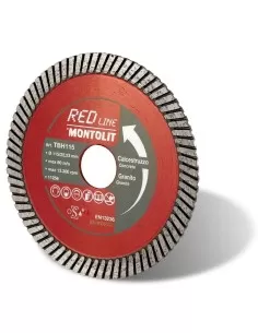 DISQUE DE DIAMANT 115 MM POUR BŽëTON ET GRANIT MONTOLIT TURMONT TBH115