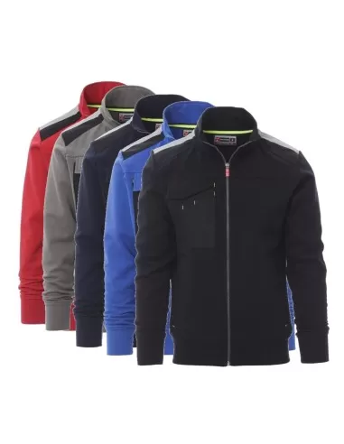 Sweat-Shirt De Travail Pour Homme Zip Entière Coton Payper Work 2.0