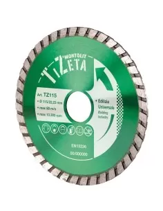 DISQUE DE DIAMANT POUR BATIMENT MONTOLIT TURMONT TZ 115 MM