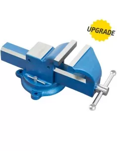 Etau d'etabli pivotant 150 mm en acier Fervi 0036/150g