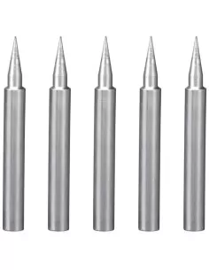 Set di 5 punte di ricambio per saldatori a stagno Fervi 0037/tip