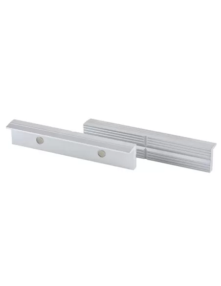 Paire de mors magnetiques en aluminium pour etaux de 150 mm Fervi 0042/150