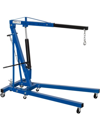 Grue a bossoir hydraulique repliable 1000 kg Fervi 0063