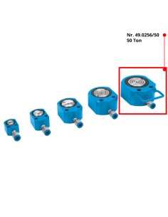 Cric hydraulique a profil bas de 50 tonnes Fervi 0256/50