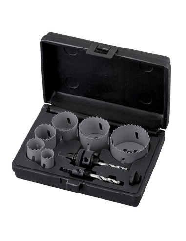 Scie cloche bimetallique serie 22-64 mm pour electriciens Fervi 0278/002s