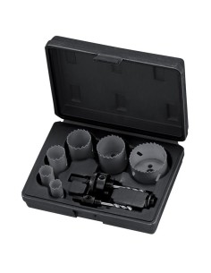 Scie cloche bimetallique serie 19-57 mm pour plombier Fervi 0278/008s