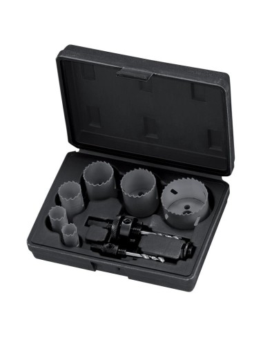 Scie cloche bimetallique serie 19-57 mm pour plombier Fervi 0278/008s