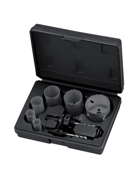 Scie cloche bimetallique serie 19-57 mm pour plombier Fervi 0278/008s