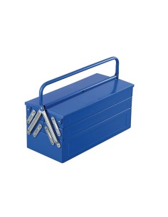 Coffre a outils en acier a 5 compartiments 450 mm Fervi 0323/45